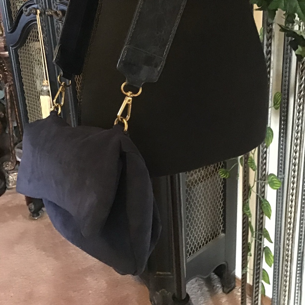 Anthropologie Elegant Suede Women's Bag